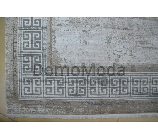 Акриловий килим Aspendos M220D C DGREY DBEIGE - Висока якість за найкращою ціною в Україні зображення 6.